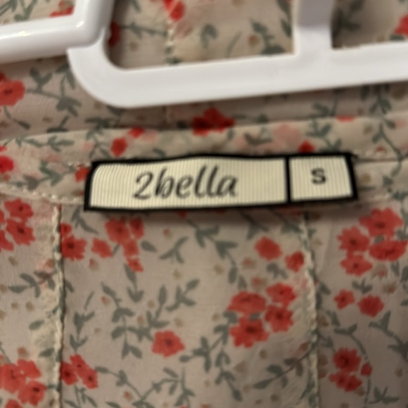 Precious flowered flouncy skort. - Picture 3 of 8